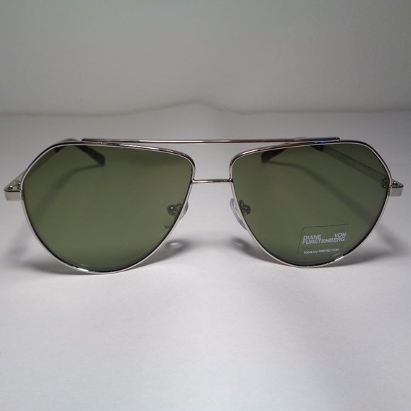 Diane von Furstenberg ARIA Silver New Sunglasses main image 13